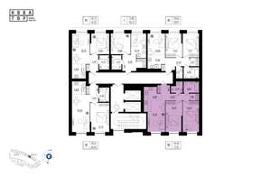 3-к квартира, вторичка, 71м2, 2/13 этаж