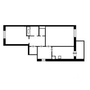 2-к квартира, вторичка, 60м2, 5/12 этаж