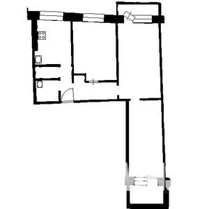 3-к квартира, вторичка, 61м2, 3/9 этаж