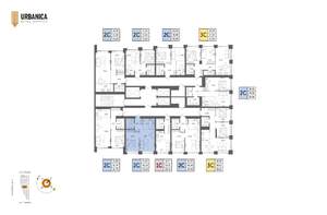 2-к квартира, вторичка, 46м2, 19/32 этаж