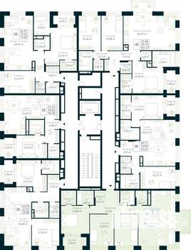 3-к квартира, строящийся дом, 98м2, 9/10 этаж