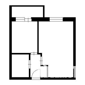 1-к квартира, вторичка, 41м2, 2/18 этаж
