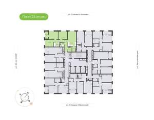 3-к квартира, вторичка, 80м2, 23/24 этаж