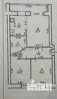3-к квартира, вторичка, 68м2, 3/5 этаж