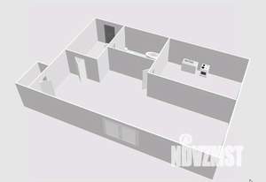 1-к квартира, вторичка, 32м2, 1/5 этаж