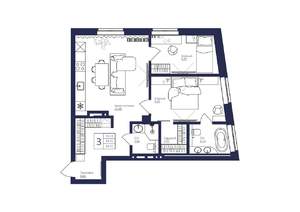 3-к квартира, строящийся дом, 64м2, 5/9 этаж