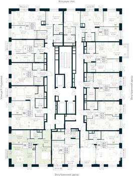 2-к квартира, вторичка, 59м2, 17/30 этаж