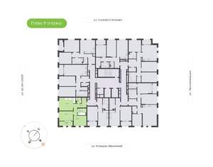 2-к квартира, вторичка, 59м2, 9/12 этаж