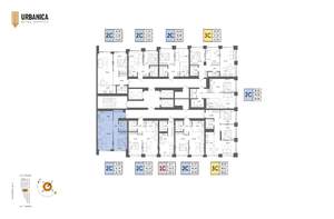 2-к квартира, вторичка, 53м2, 19/32 этаж