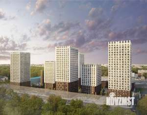2-к квартира, вторичка, 65м2, 18/25 этаж