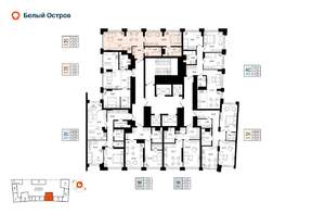 2-к квартира, вторичка, 52м2, 6/31 этаж