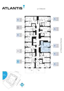 2-к квартира, вторичка, 43м2, 4/32 этаж