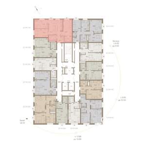 3-к квартира, вторичка, 76м2, 9/20 этаж
