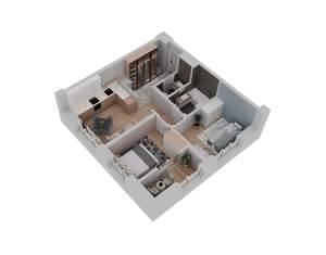 2-к квартира, вторичка, 55м2, 19/24 этаж