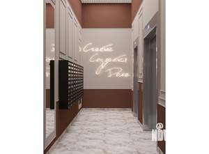 1-к квартира, строящийся дом, 53м2, 9/16 этаж