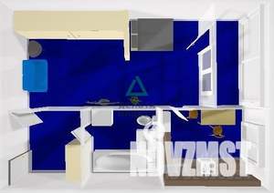 1-к квартира, вторичка, 40м2, 8/14 этаж