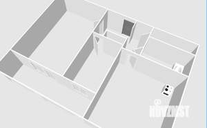 2-к квартира, вторичка, 52м2, 2/10 этаж