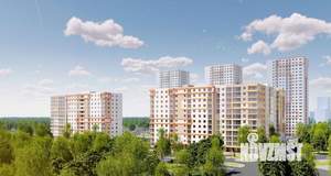 2-к квартира, строящийся дом, 54м2, 21/25 этаж