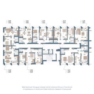 2-к квартира, вторичка, 55м2, 2/14 этаж