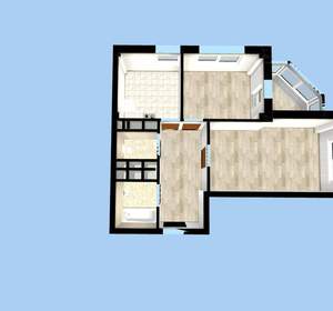 2-к квартира, вторичка, 50м2, 20/22 этаж