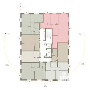 3-к квартира, вторичка, 84м2, 6/10 этаж