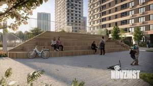 2-к квартира, вторичка, 34м2, 12/22 этаж