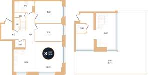 3-к квартира, вторичка, 145м2, 13/14 этаж
