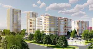 1-к квартира, строящийся дом, 47м2, 12/25 этаж
