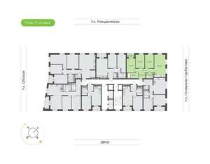 3-к квартира, вторичка, 85м2, 17/22 этаж
