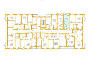 Студия квартира, строящийся дом, 23м2, 11/27 этаж