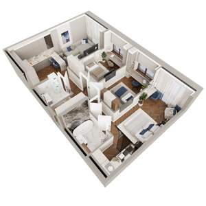 3-к квартира, вторичка, 86м2, 13/18 этаж