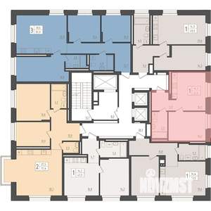 1-к квартира, вторичка, 41м2, 12/23 этаж