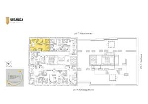 3-к квартира, вторичка, 54м2, 23/32 этаж