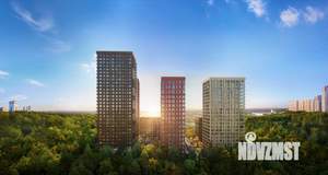 1-к квартира, строящийся дом, 84м2, 30/30 этаж