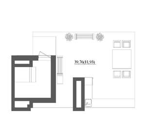2-к квартира, вторичка, 68м2, 21/21 этаж