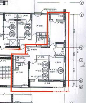 3-к квартира, вторичка, 79м2, 9/19 этаж