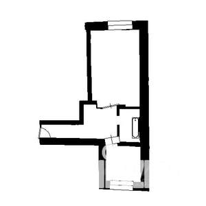 1-к квартира, вторичка, 36м2, 1/3 этаж