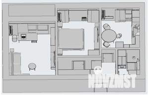 2-к квартира, вторичка, 58м2, 8/8 этаж