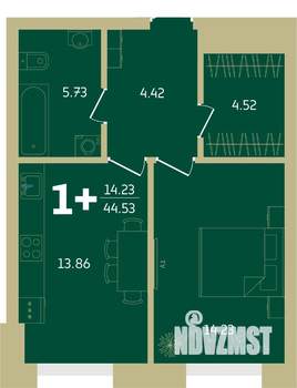 3-к квартира, вторичка, 77м2, 5/32 этаж