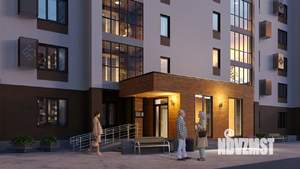 2-к квартира, строящийся дом, 50м2, 10/17 этаж