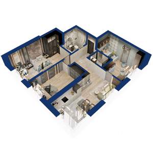 3-к квартира, вторичка, 73м2, 6/25 этаж