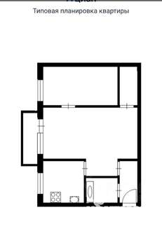 2-к квартира, вторичка, 43м2, 5/5 этаж