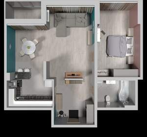 2-к квартира, вторичка, 72м2, 19/20 этаж