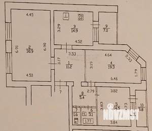 3-к квартира, вторичка, 105м2, 3/6 этаж