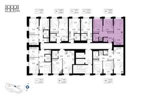 3-к квартира, вторичка, 69м2, 4/13 этаж