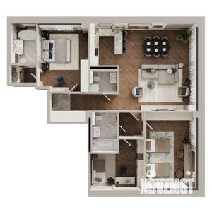 3-к квартира, вторичка, 119м2, 2/5 этаж