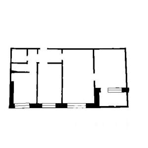 3-к квартира, вторичка, 58м2, 4/9 этаж