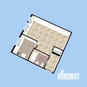1-к квартира, вторичка, 32м2, 2/5 этаж