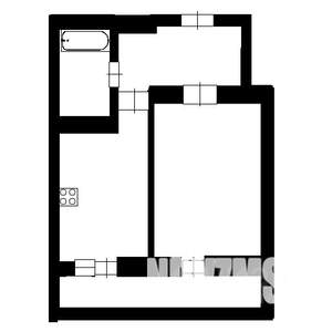 1-к квартира, вторичка, 38м2, 9/25 этаж