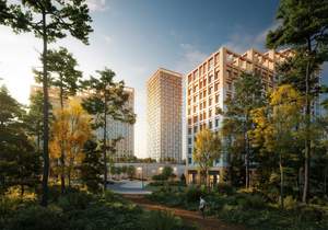2-к квартира, строящийся дом, 60м2, 12/29 этаж